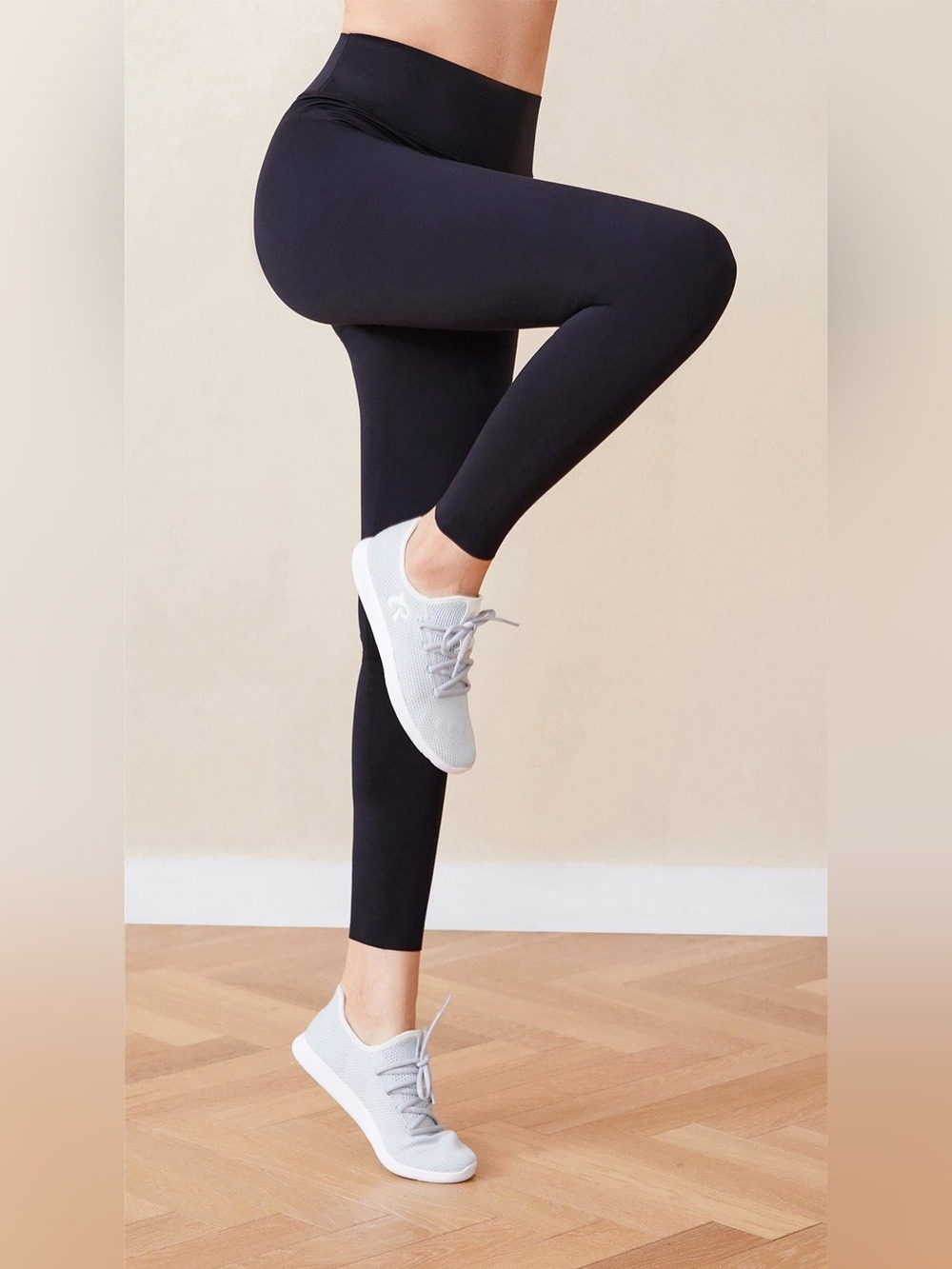 The Only Bra The Only Leggings Black High Waisted Gym Yoga Pants Size XL